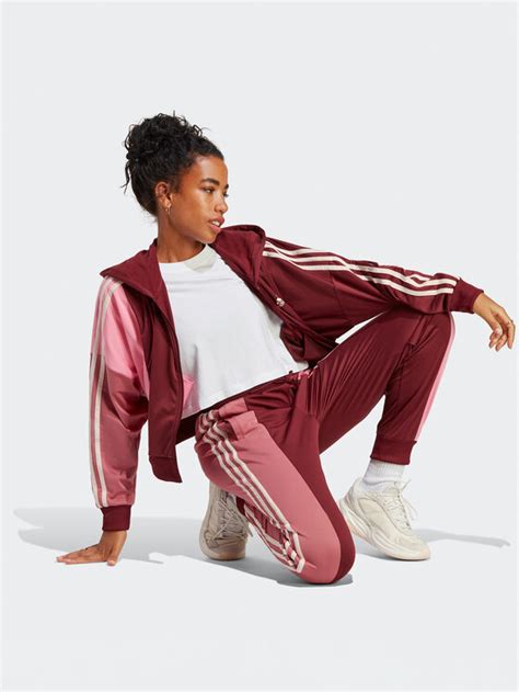 adidas jogginganzug rot